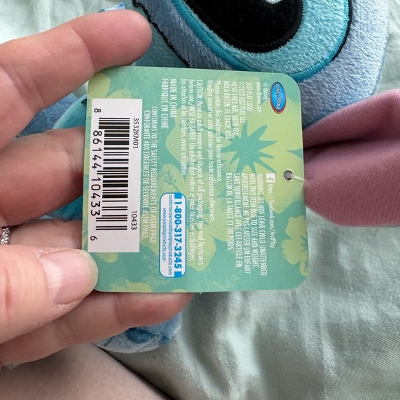 Disney Stitch Plush Toy - aloha floral lei NWT - Picture 5 of 7